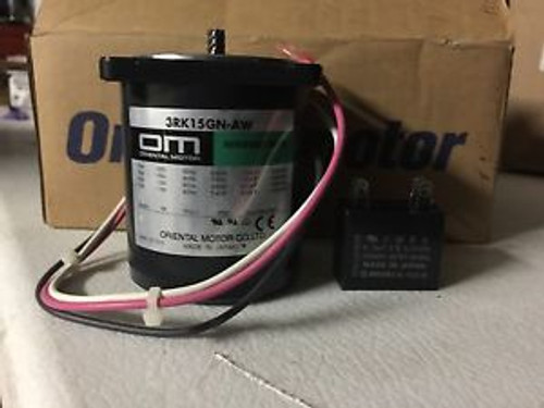 Oriental Motor 3RK15GN-AW Reversible Motor w/ 3GN30KA Gear Head