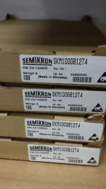 SKM100GB12T4, 2013+, Original factory package, SEMIKRON IGBT