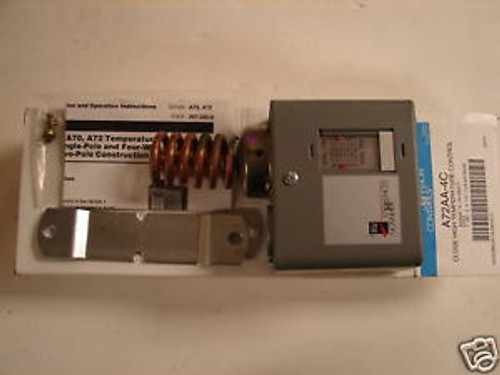 JOHNSON CONTROLS A72AA-4C CLOSE HIGH TEMPERATURE CONTROL New