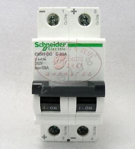 1PC NEW Schneider C65H-DC 2P C63A Breaker
