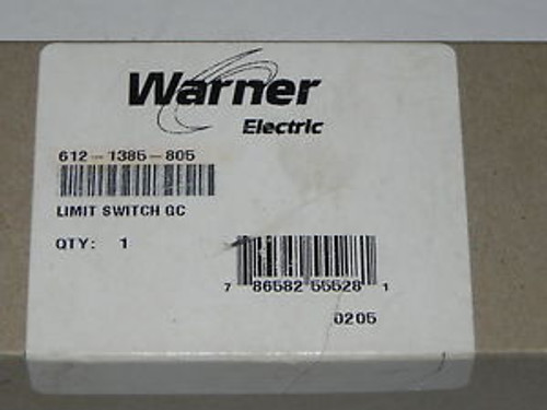 New WARNER ELECTRIC D-32457 LIMIT SWITCH 612.1385.805