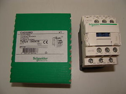 New Square D CAD32BD Control Relay 24VDC