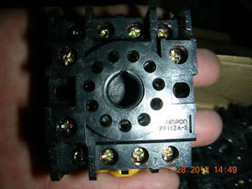 18 Omron Relay Connecting Socket PF113A-E   PF113AE