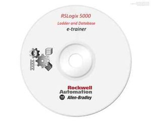 AB Allen Bradley RSLogix5000 Ladder and Database Training on CD
