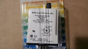 R61-11AD10-120 NTE Programmable DPDT 10A 120VAC/DC Delay on Release Relay
