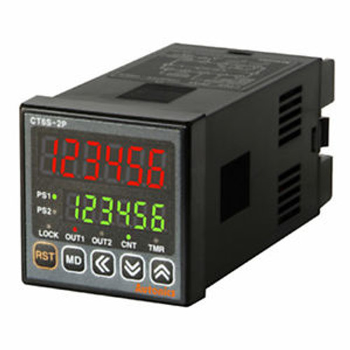 Industrial Digital Timer & Counter CT6S-2P2 Dual preset DC 24-48V  AC 24V