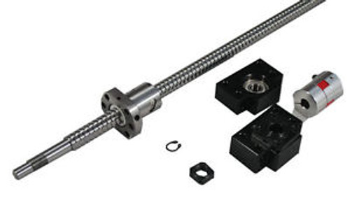 brand new SFU 1204  450mm end machine +BK/BF10  ballscrew  ballnut for CNC