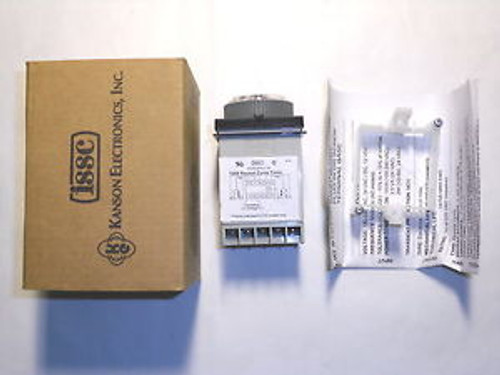 ISSC 1068-1P9B-2-2 INDUSTRIAL SOLID STATE TIMER REPEAT CYCLE 120-240VAC New
