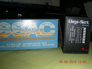 SSAC Digi-set timing relay   PN:   tdbl24dl