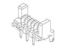 Headers & Wire Housings PICOFLEX PF-50 HEADE (100 pieces)