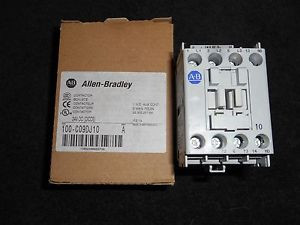 NEW ALLEN BRADLEY 100-C09DJ10 SIZE 2 DC 24V-DC 7-1/2HP 32A AMP CONTACTOR D319310