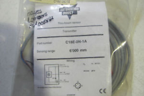 3 New Automation Direct C18E-0N-1A Photoelectric Sensor