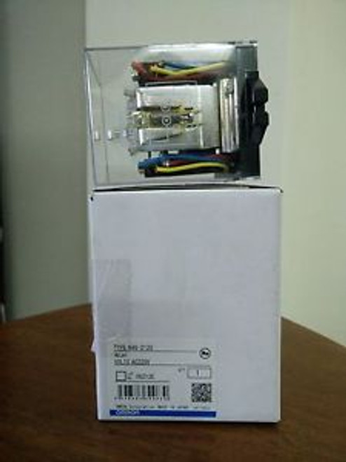 A new in box Omron Exchange Relay G4Q-212S G4Q212S 220VAC, made in Japan