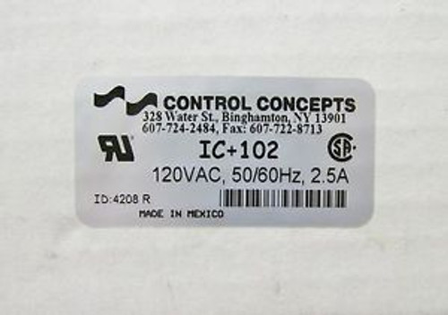 ISLATROL CONTROL CONCEPTS IC+102 Line Filter 120V IC 120