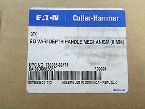 EATON CUTLER HAMMER EG Vari Depth Handle Mechanism (8MM) 69D6002G17