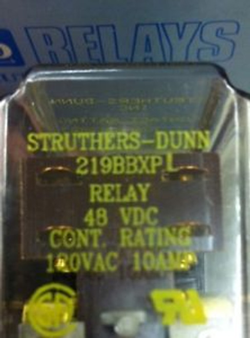 Struthers-Dunn 219BBXPL-48VDC NOS