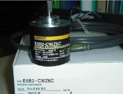 NEW Omron rotary encoder E6C2-CWZ6C 360P/R good in condition for industry use