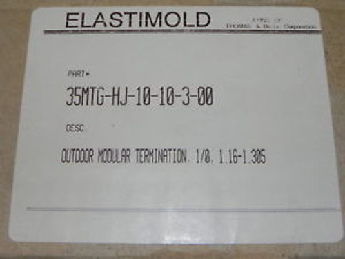 NIB ELASTIMOLD 35MTG-HJ-10-10-3-00 MODULE TERMINATION