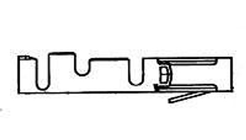 Headers & Wire Housings 15 AU CONTACT RECPT (100 pieces)