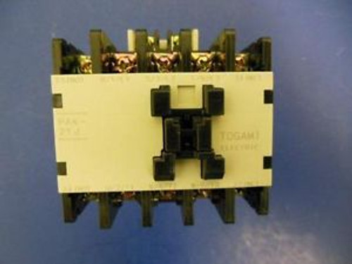 Togami PAK-21J Magnetic Contactor Coal Voltage 200V 50Hz, 200-220V 60Hz