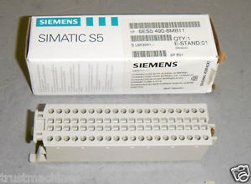 Siemens Simatic S5 6ES5 490-8MB11 Front Connector Screw Type TerminalBlockDubai