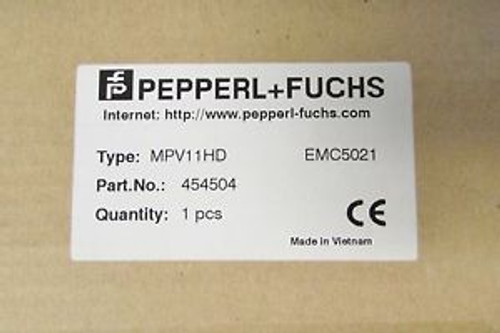 HONEYWELL PEPPERL FUCHS MPV11HD EMC5021 Photoelectric Sensor 454504