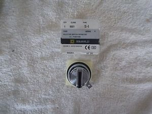 SQUARE D Selector Switch (3 position spring back to center) Class 9001 type TS-9