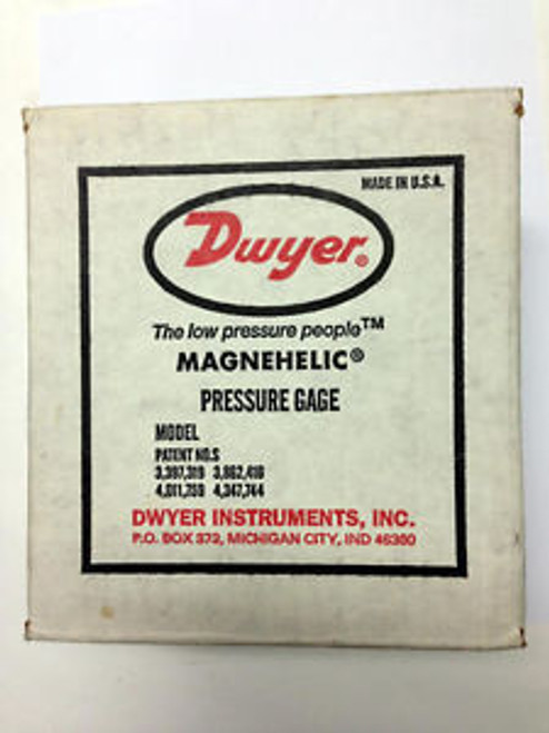 Dwyer Instruments Model 2330 Magnehelic Pressure Gage 15-0-15 PSI - New In Box