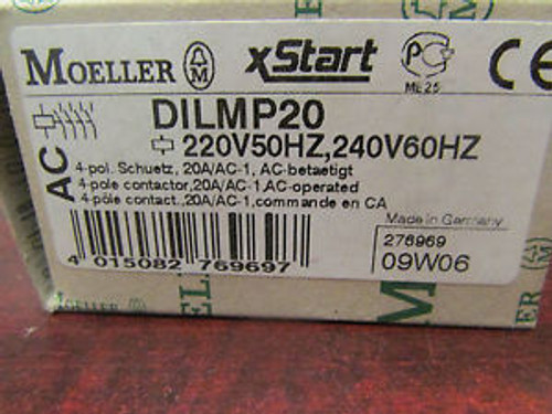 DILMP20  Klockner Moeller XStart  220v   Contactor