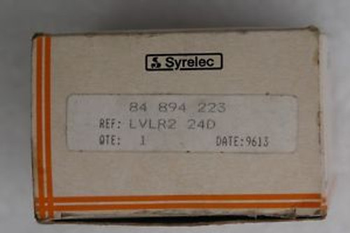 SYRELEC LVLR2 UNDER SPEED RELAY TIMER