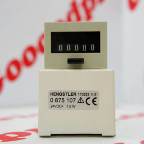 HENGSTLER Totalizing Counters 0875107 5-digi DC24V New