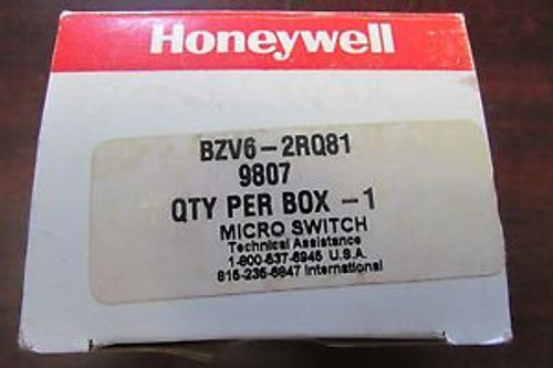 HONEYWELL MICRO SWITCH BZV6 2RQ81 9807 Micro Switch