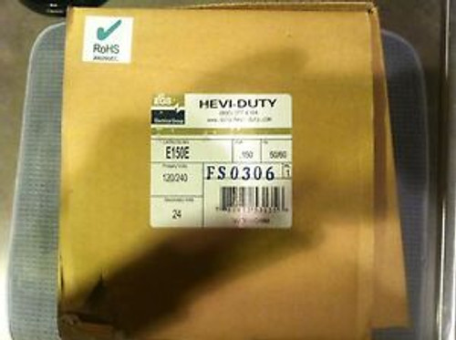 NEW IN BOX HEVI-DUTY E150E 120X240 - 24 .150 KVA TRANSFORMER