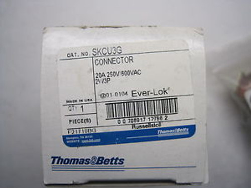 NEW THOMAS & BETTS SKCU3G CONNECTOR