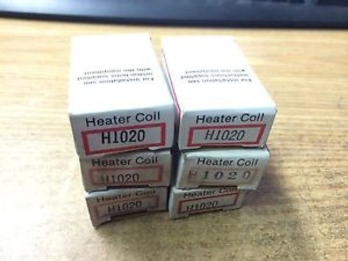 New  6 CUTLER HAMMER OVERLOAD HEATERS P/N: H1020 (B114)