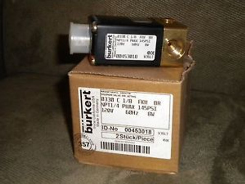 BURKERT 00453018 SOLENOID VALVE - NEW