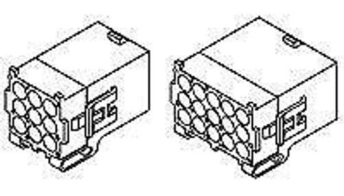 Pin & Socket Connectors CONN CAP 9 POS (50 pieces)