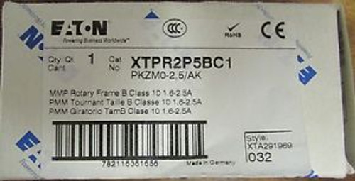 EATON KLOCKNER MOELLER XTPR2P5BC1 Contactor PKZM0 2,5 AK