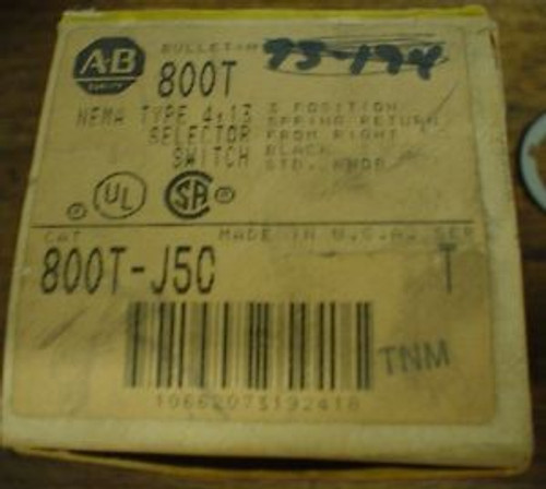 New Allen-Bradley 800T-J5C - 60 day warranty