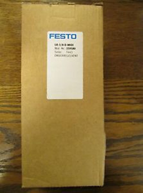 FESTO 159580 LR 3/8 D MIDI Pressure Regulator w/ Gauge