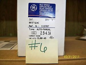 GE RT1K IEC O/L RLY CLS 10 MAN
