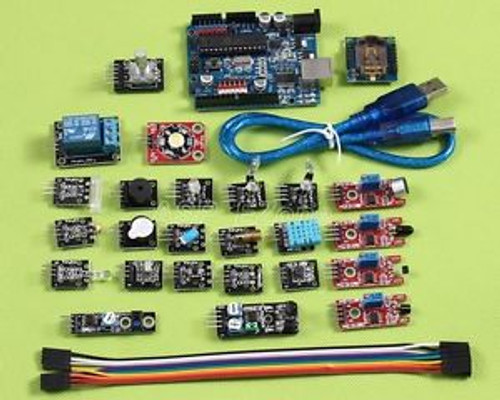 24 Modules Sensor Kit 24 Sensor for Funduino Compatible Arduino Professional