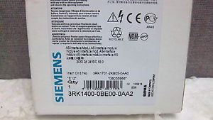 SIEMENS I/O MODULE 3RK1400-0BE00-0AA2 NEW 3RK14000BE000AA2