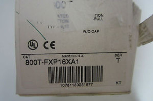 NEW ALLEN BRADLEY 800T-FXP16XA1 PUSHBUTTON 800TFXP16XA1