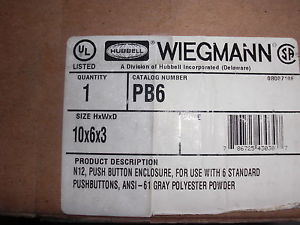SEALED WIEGMANN PB6