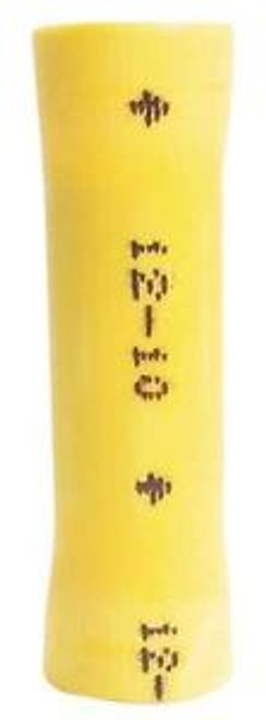 3M MV10BCK Butt Splice Connector,Yellow,12-10,PK500 G5754777