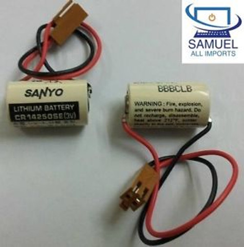 5 pcs/lot Genuine Sanyo CR14250SE Lithium Battery 3V (with plug)