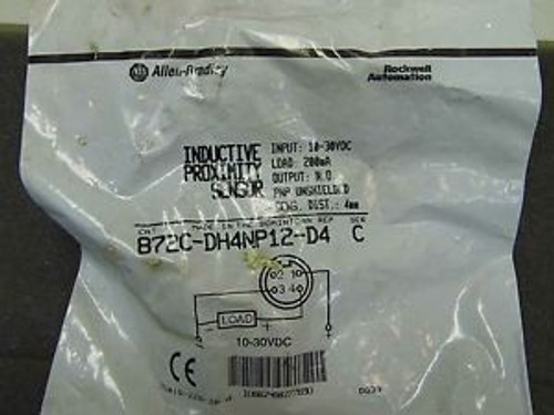 Allen Bradley -  872C-DH4NP12-D4 -  Inductive Proximity Sensor Ser. C