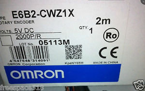 New in box OMRON Rotary Encoder E6B2-CWZ1X E6B2CWZ1X 2000P/R