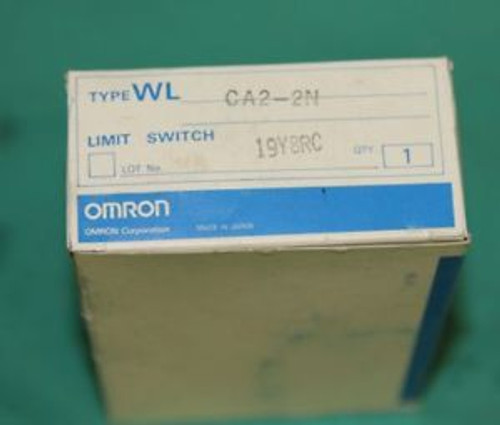 Omron, CA2-2N, WLCA2-2N, Limit Switch lever roller NEW